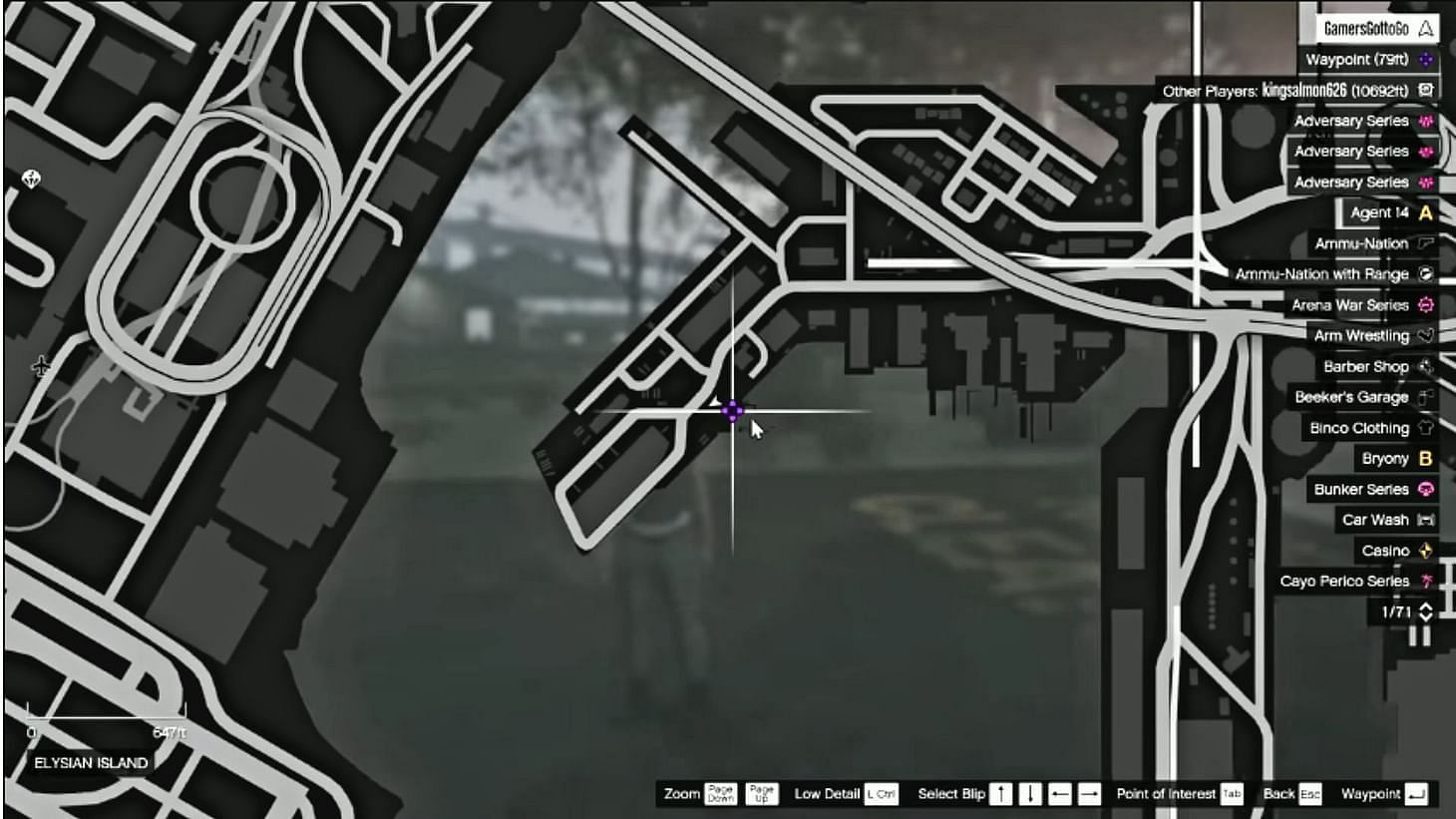 The boat is at this spot (Image via YouTube/Matthew Playz)